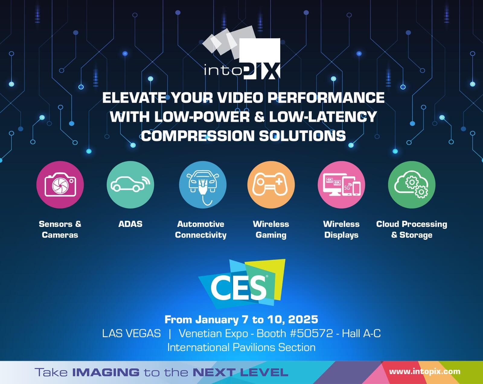 Reimagining Video Excellence at CES 2025 with intoPIX